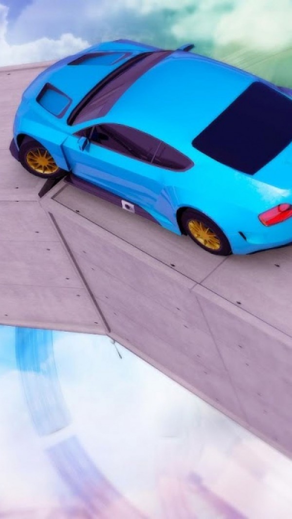 斜坡賽車空中賽道