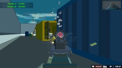 方塊特警吃雞