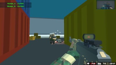 方塊特警吃雞