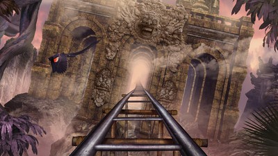 vr古廟過山車