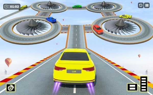 瘋狂坡道汽車特技