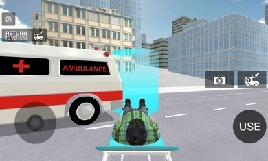 模擬救護(hù)車城市救援