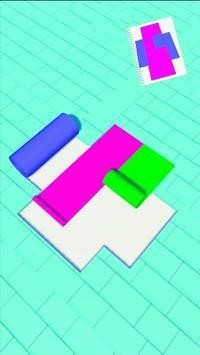 彩色滾筒3D
