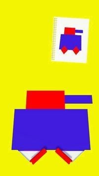 彩色滾筒3D