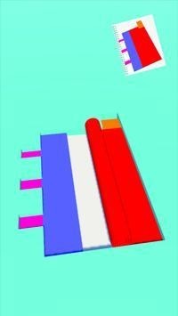 彩色滾筒3D