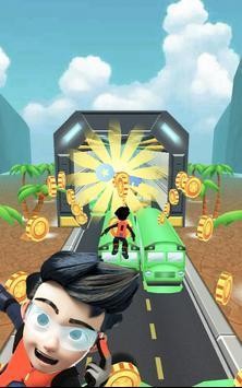 地鐵火車奔跑者