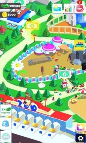 放置動物園島嶼