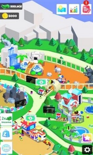 放置動物園島嶼