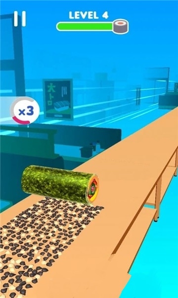 壽司卷3D