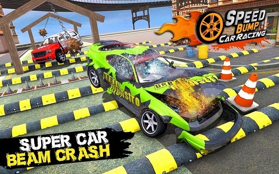 減速帶高速汽車碰撞