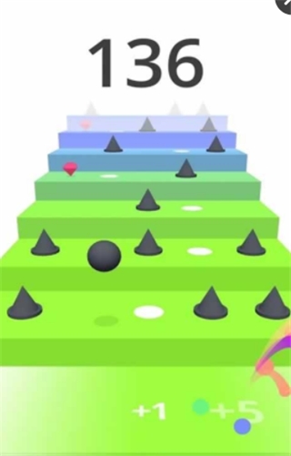 小球爬樓梯Stairs