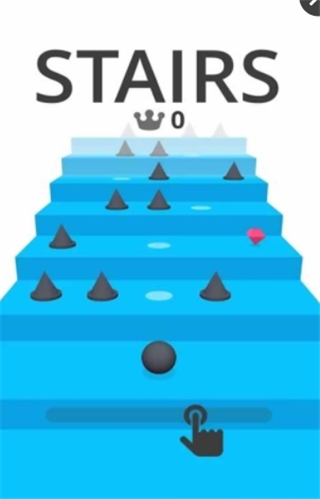 小球爬樓梯Stairs