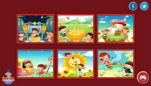 頑皮小孩拼圖