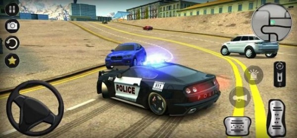 警察汽車漂移