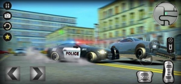 警察汽車漂移