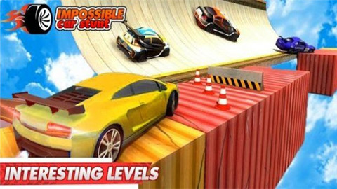 不可能的汽車特技比賽3D