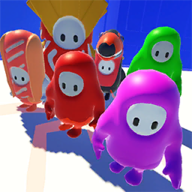 豆豆人瘋狂淘汰賽游戲