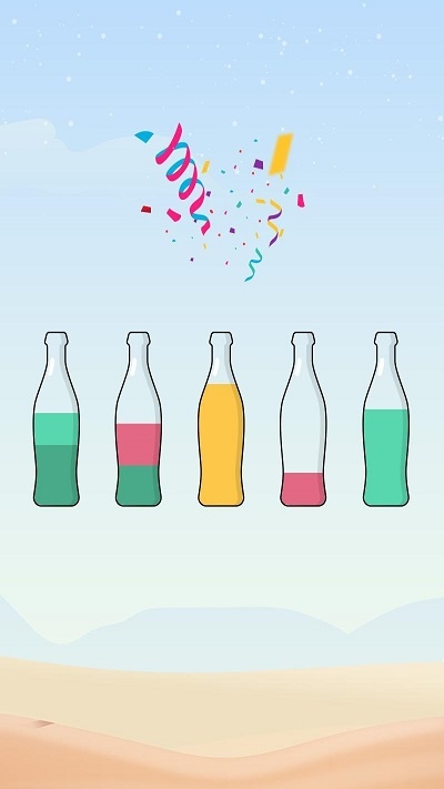 液體分類水彩拼圖