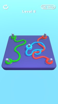 彩色繩結(jié)3D