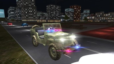 警察吉普車模擬器