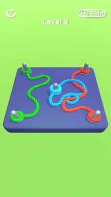 彩色繩結(jié)3D