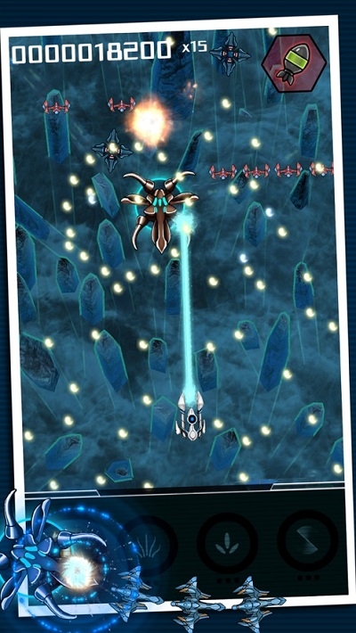 空中軍隊(duì)彈幕射擊