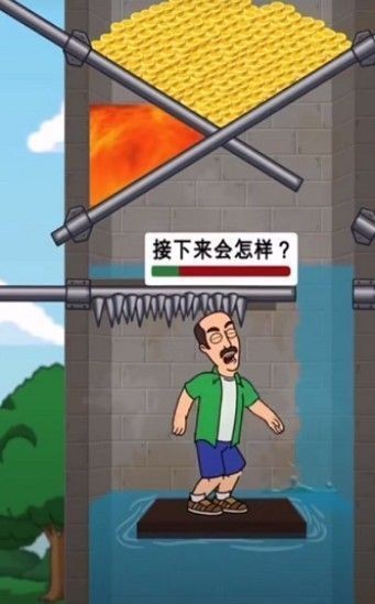 拔鑰匙逃脫鯊魚