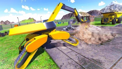 未來派挖掘機建設模擬器 中文版