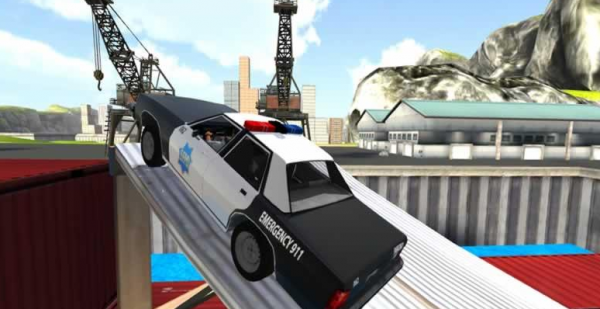 警車警察汽車模擬