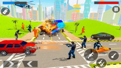 美國警察巴士射手