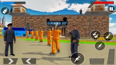 美國警察巴士射手