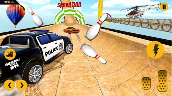 警方追車