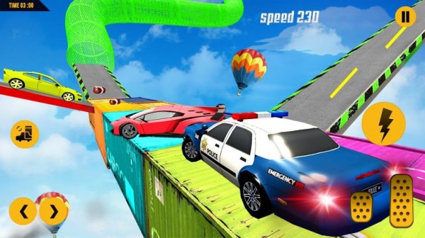 警方追車