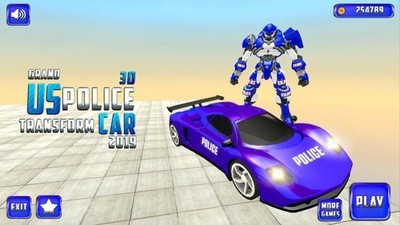 大警車機(jī)器人救援戰(zhàn)斗