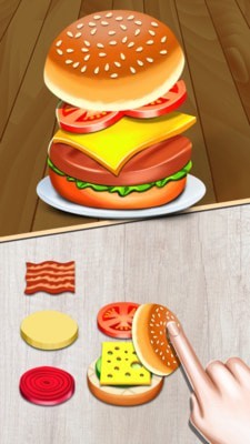 兒童漢堡包制作