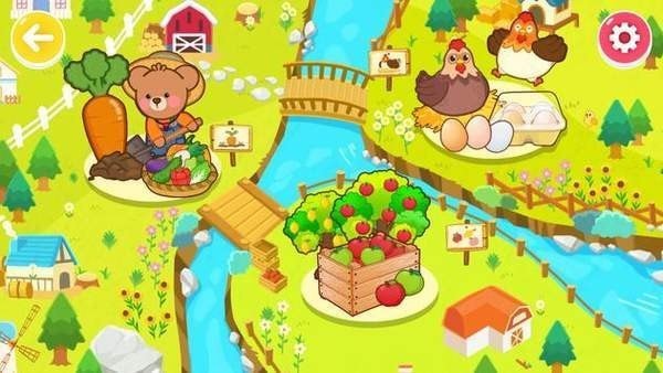 孩子們耕種