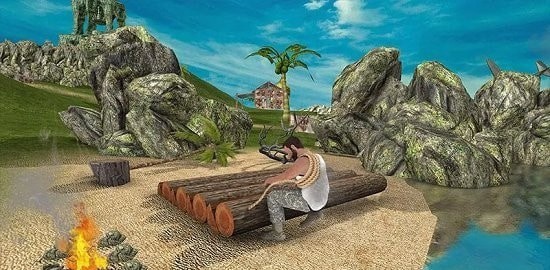 迷失岛木筏求生