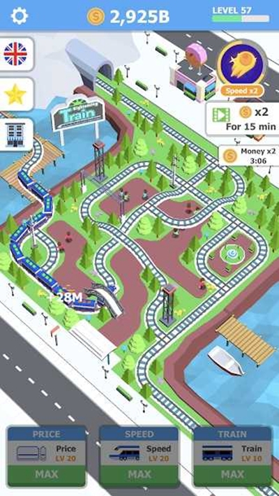 放置觀光火車無限金幣版