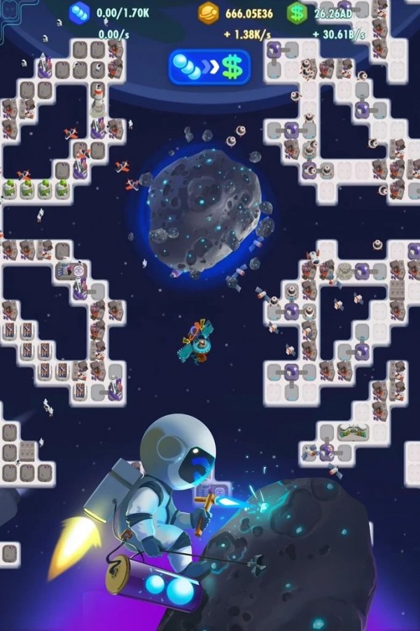 星空太空閑置模擬器