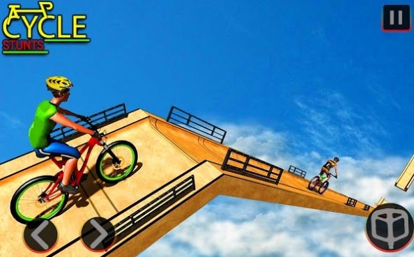 BMX自行車坡道特技