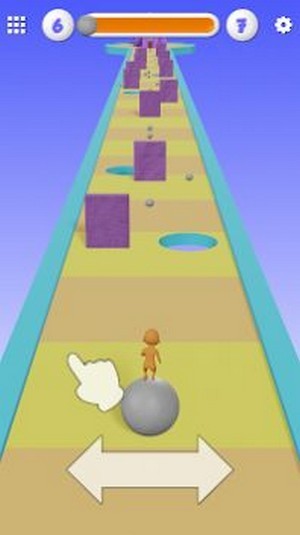 破壞球跑動