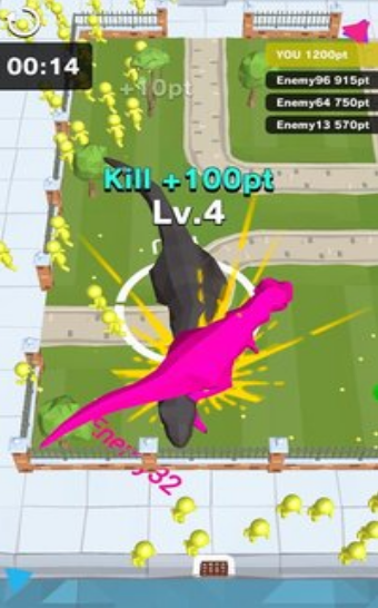 恐龍大亂斗Fall.io