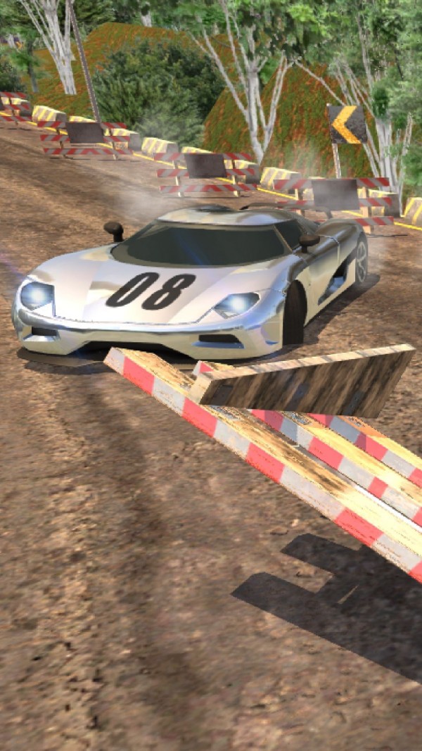 跑車急速漂移