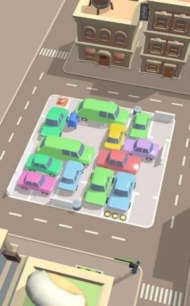 大型停車場堵塞