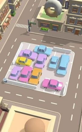 大型停車場堵塞