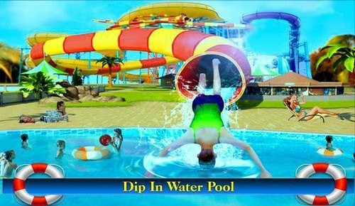 水上滑梯模擬器