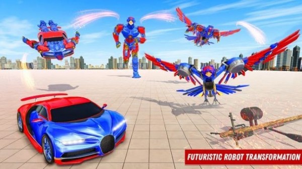 麻雀機器人汽車