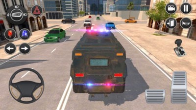 警車模擬器巡邏