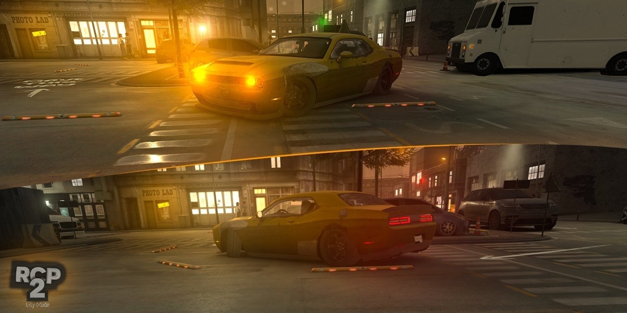 真正的停車場城市駕駛無限貨幣