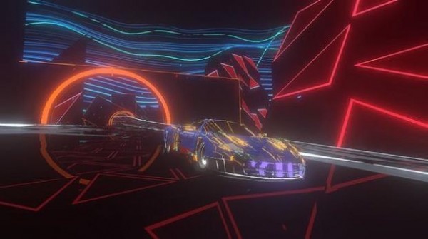 Fingertip music racing car